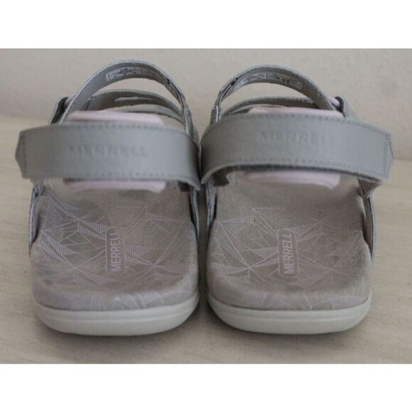 Merrell Women's Sz 10M Paloma Gray Sandspur Rose Convertible Leather Sandals - Picture 3 of 9